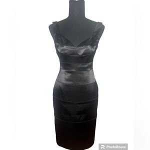 London Times Black Mini Dress